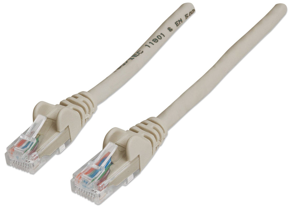 Network Patch Cable Cat6 20m Grey CCA U/UTP PVC RJ45 Gold Plated Contacts Snagless Booted Lifetime Warranty Polybag - First End: 1 x RJ-45 Male Network - Second End: 1 x RJ-45 Male Network - 1 Gbit/s - Patch Cable - Gold Plated Contact - Grey