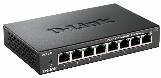 8-PORT 10/100 DESKTOP SWITCH
