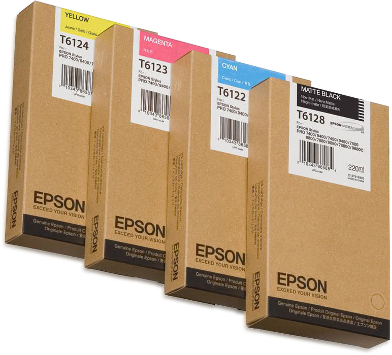 Epson Ink Cartridges, T612300, Singlepack, 1 x 220.0 ml Magenta
