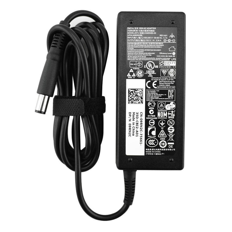 Dell 90W Barrel (7.4 x 5mm) AC Adapter for Slimline Latitude E Series PA3E WK890 with EU Plug