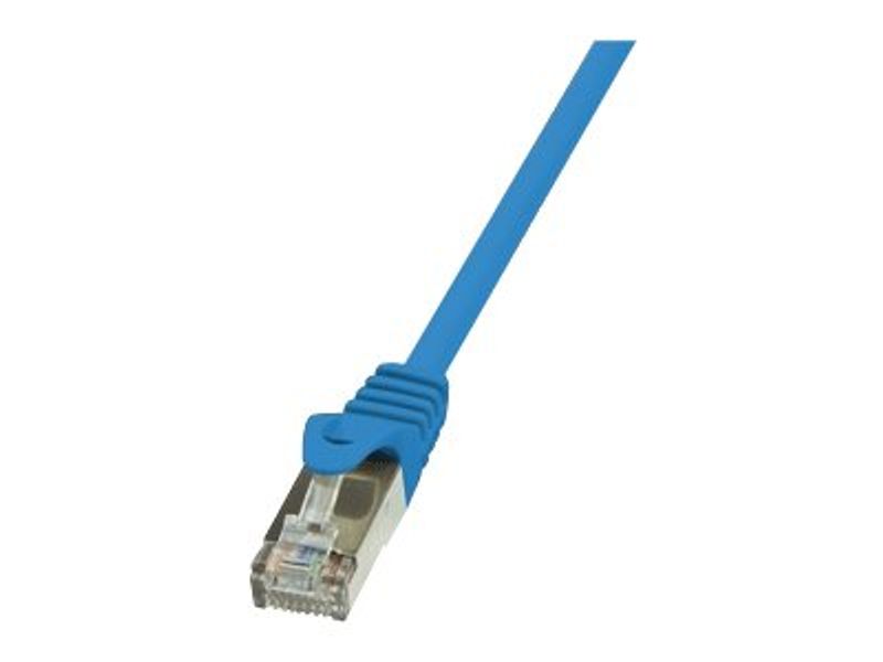 Patch Cable Cat.5e F/UTP 0,50m blue