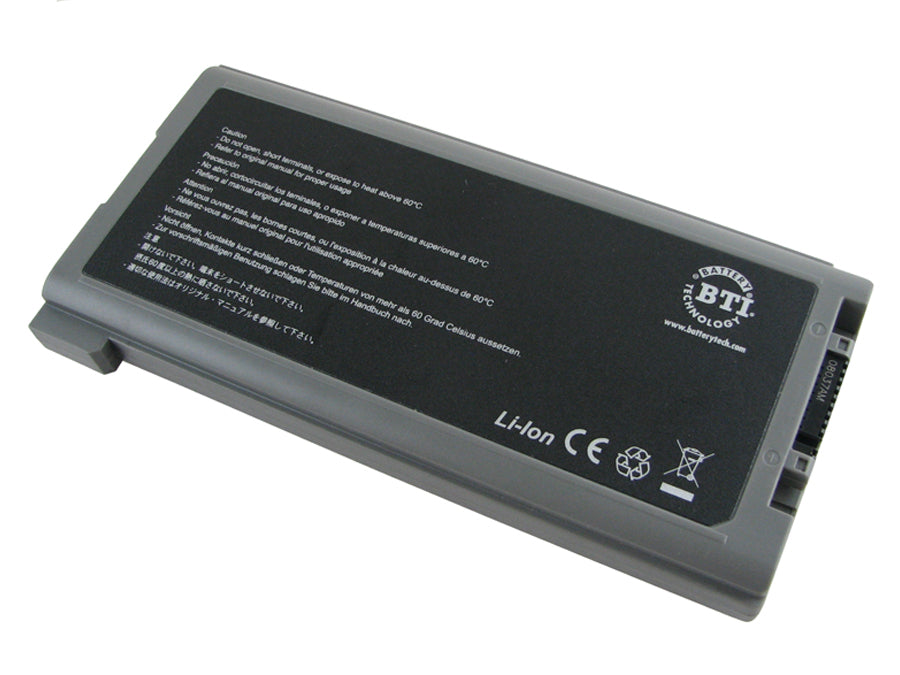 BTI 0Wh 9 cell LAP0424 compatible battery for Panasonic TOUGHBOOK CF-31 TOUGHBOOK CF-53 TOUGHBOOK 53 TOUGHBOOK CF53