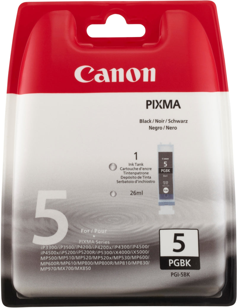 Canon Tintenpatrone - PGI-5BK - 0628B029 - schwarz - 26ml