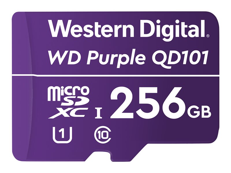 WD PURPLE QD101 MICROSD 256GB