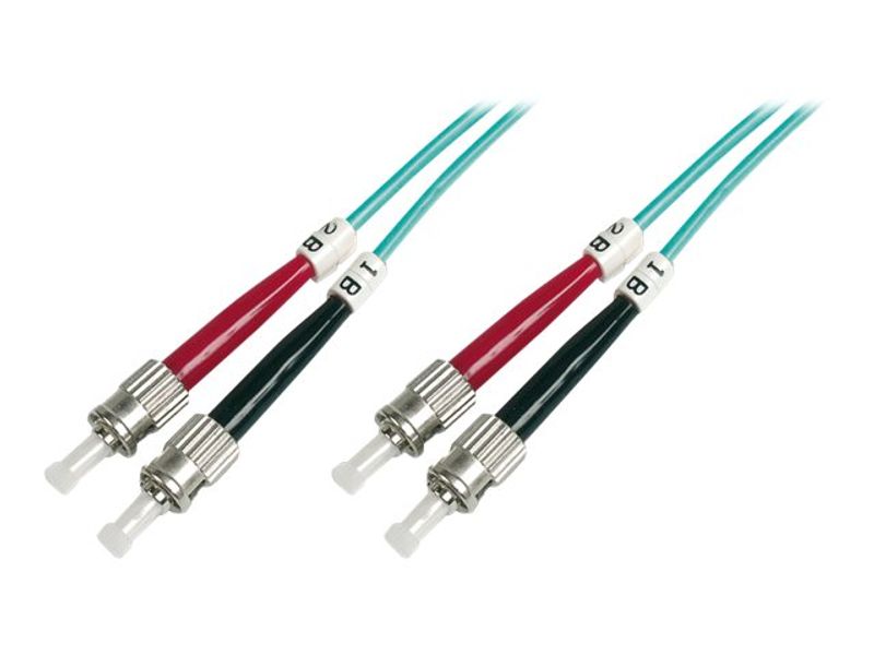 DIGITUS LWL Patchkabel ST -> ST 3.00m Multimode Duplex OM3