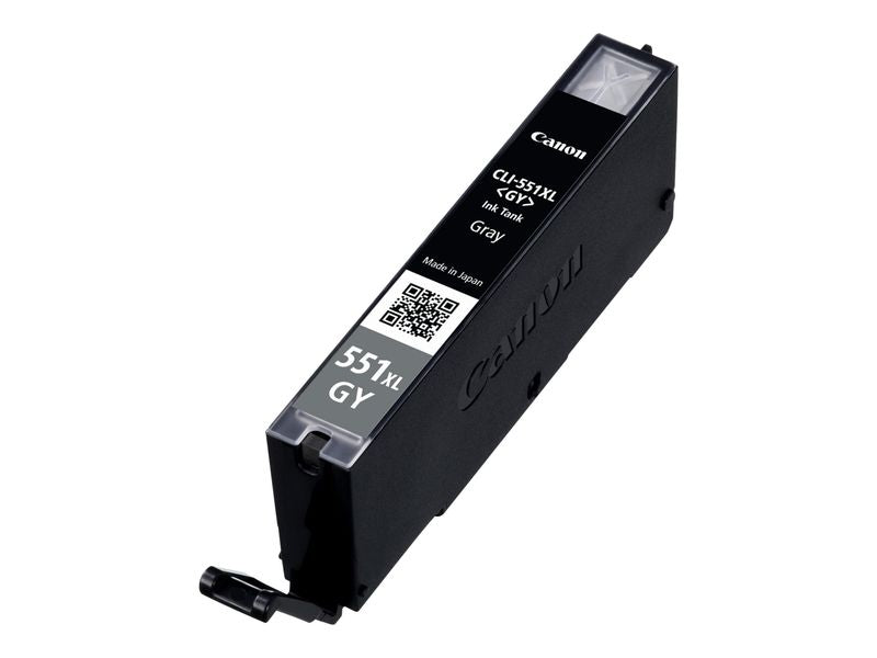 Canon CLI-551 GYXL - 6447B001 - 1 x Grey - High Yield - Ink tank - For PIXMA iP8750,iX6850,MG5655,MG6350,MG6450,MG7150,MG7550