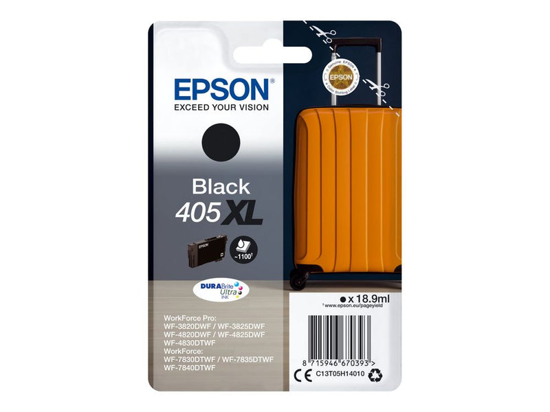 Epson Einzelpack Schwarz 405XL DURABrite Ultra Tintenpatrone