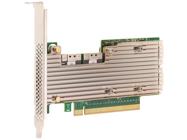 Broadcom P411W-32P - Storage controller - NVMe - low profile - PCIe 4.0 x16