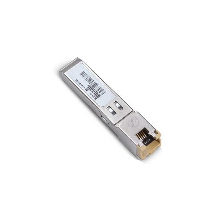 Cisco - SFP (mini-GBIC) transceiver module - 1GbE - 1000Base-T - RJ-45 - refurbished - for Catalyst 29XX, 3560, 3650, 3850, ESS9300, Industrial Ethern