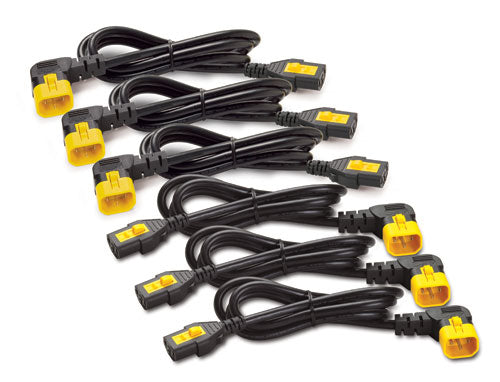 APC Power cable power IEC 60320 C13 to IEC 60320 C14 10 A 1,83m 90 connector Black Worldwide