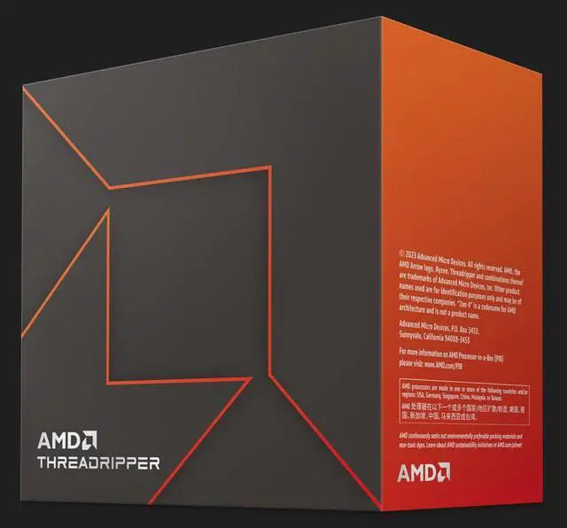 AMD Ryzen ThreadRipper 7980X - 3.2 GHz - 64-core - 128 threads - 256 MB cache - Socket sTR5 - PIB/WOF