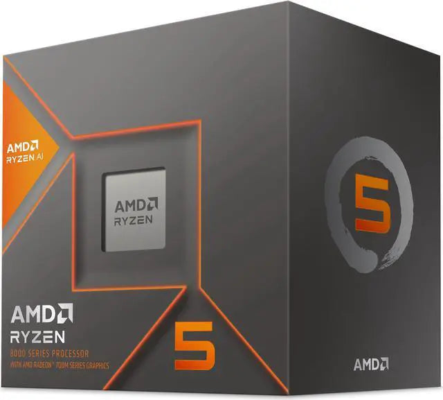 AMD Ryzen 5 8600G - 4.3 GHz - 6-core - 12 threads - 16 MB cache - Socket AM5 - Box