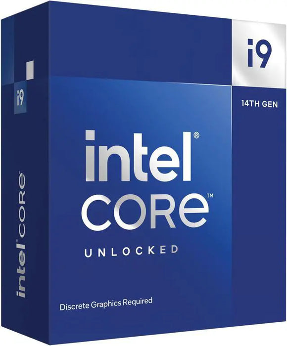 Intel Core i9 i9-14900KF - 3.2 GHz - 24-core - 32 threads - 36 MB cache - FCLGA1700 Socket - Box