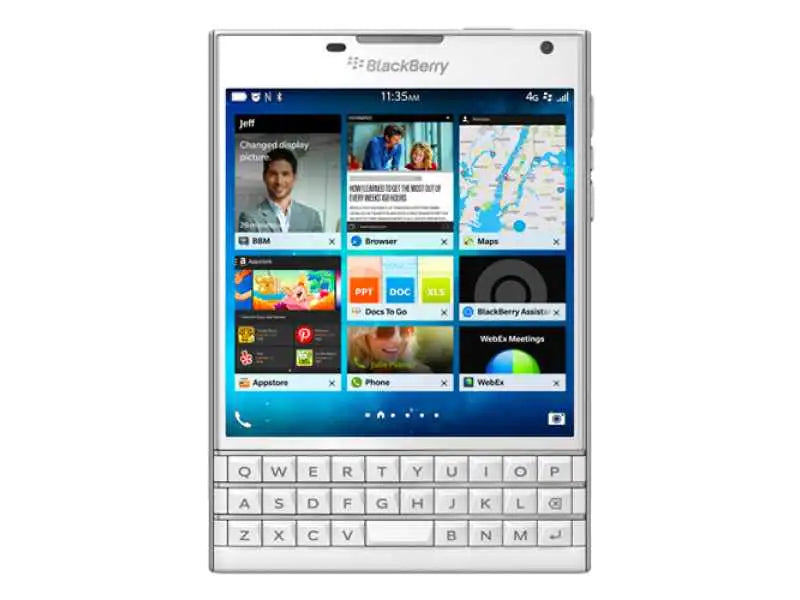 BlackBerry Passport 32GB pure white QWERTZ DE