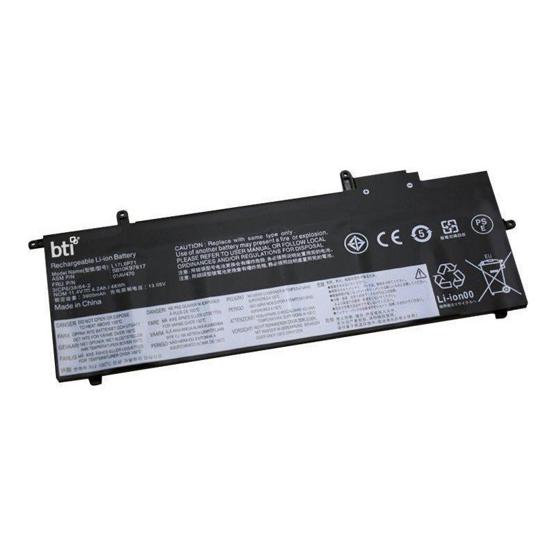 BTI 6C Battery THINKPAD X280 A285 SERIES OEM: 01AV470 01AV471 01AV472