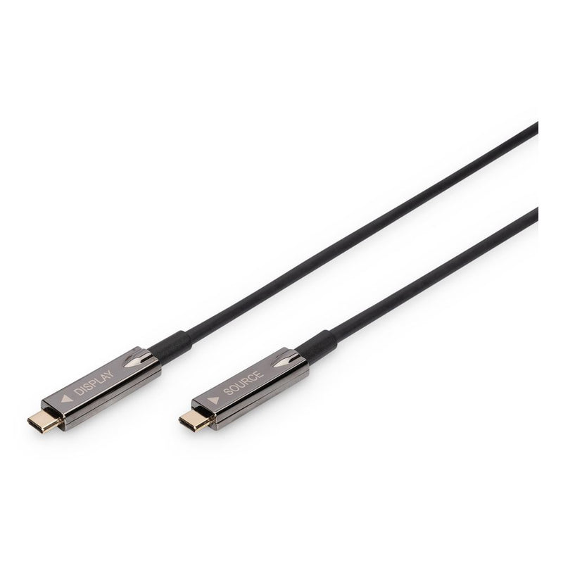 DIGITUS 4K USB 3.1 Typ - C AOC AV-Anschlusskabel, 15m
