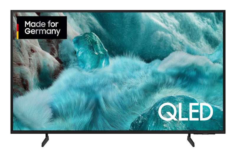 138cm/55 (3840x2160) Samsung GQ55Q7F2AUXZG 16:9 QLED 50Hz 3x HDMI USB WLAN Triple-Tuner Smart TV HDR10+ Black