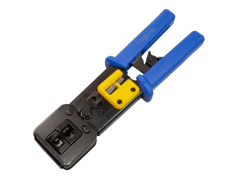 Crimping Tool Dual Modular 8/6P + Pass Through (EZ), with cutter