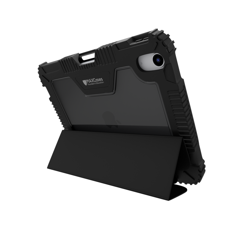 Extreme Folio-X for iPad 10/11tg gen (Smooth Wipeable Material) (Black)