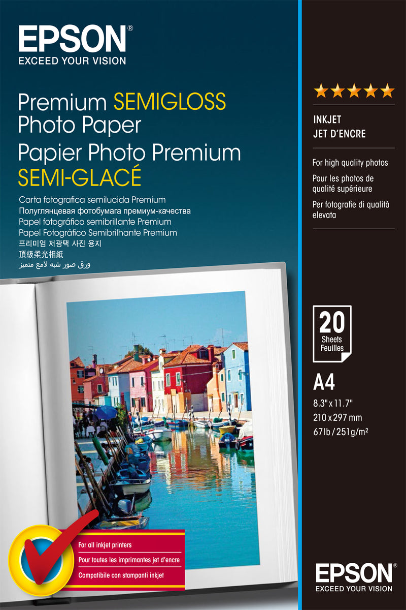 Epson C13S041332 A4 Fotopapier