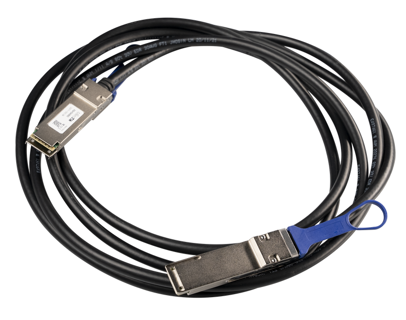 Mikrotik XQ+DA0003 InfiniBand cable 3 m QSFP+ to QSFP+ / QSFP28 to QSFP28 Black