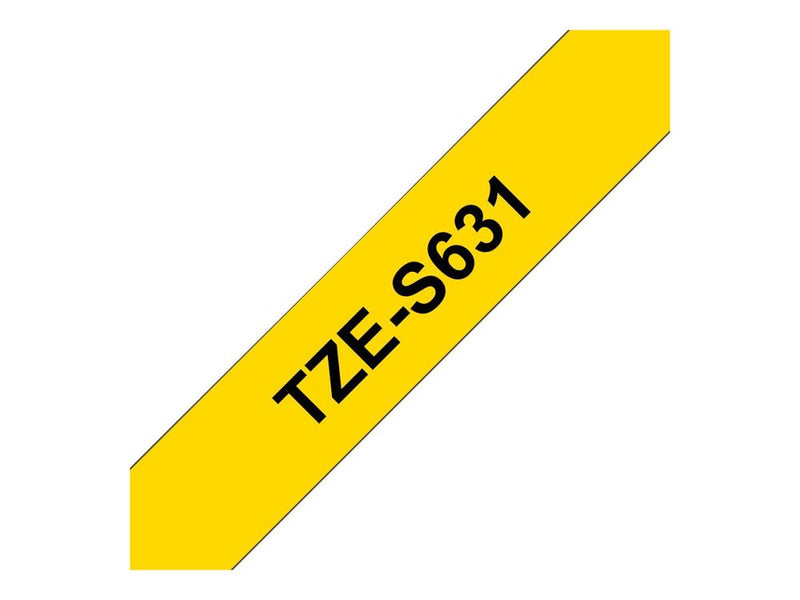 TZE-S631 LAMINATED TAPE 12MM 8M
