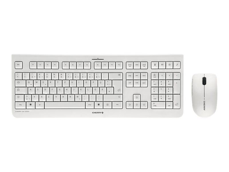Cherry DW3000 Kombi Wireless Desktop white QWERTZ DE
