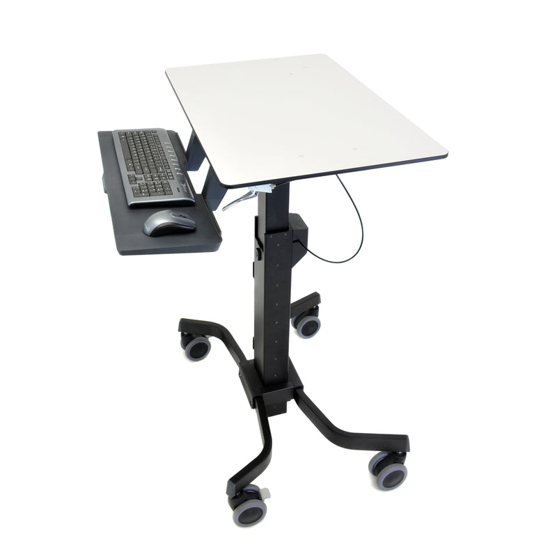 Ergotron TeachWell Mobile Digital Workspace - Cart for notebook / keyboard / mouse - steel - graphite grey