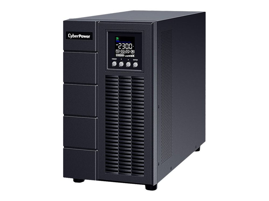 CyberPower OLS3000EA-DE uninterruptible power supply (UPS) Double-conversion (Online) 3 kVA 2700 W 7 AC outlet(s)