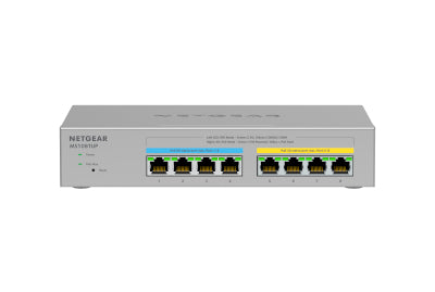 NETGEAR Smart MS108TUP - Switch - L3 Lite - smart - 4 x 100/1000/2.5G (PoE++) + 4 x 100/1000/2.5G (PoE+) - desktop, rack-mountable - PoE++ (230 W)