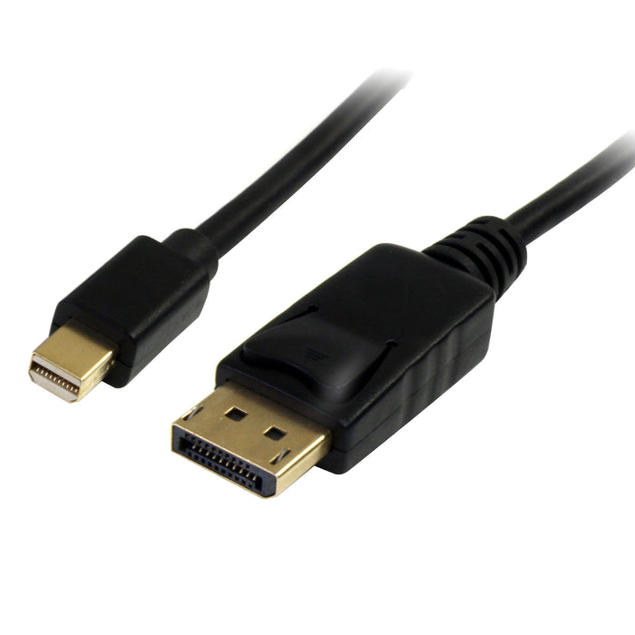 2M MINI DP TO DP CABLE M-M GOLD
