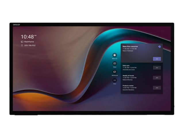 Avocor AVH-8620 – 86 Zoll Diagonale, H Serie LED-beleuchtetes LCD-Display – interaktiv – mit Touchscreen (Multi-Touch) – 4K UHD (2160p) 3840 x 2160 – Di