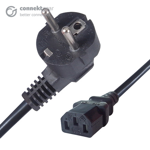 2M SHUK O TO C13 MAINS CABLE