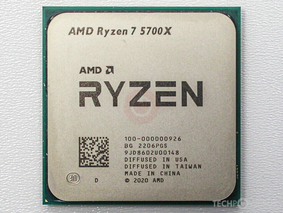 AMD Ryzen 7 5700X - 3.4 GHz - 8-core - 16 threads - 32 MB cache - Socket AM4 - OEM