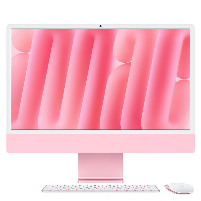 Allinone 24inch iMac with Retina 4.5K Display M4 chip with 10-Core CPU and 10-Core GPU 16GB RAM 512GB SSD Pink Z1ES