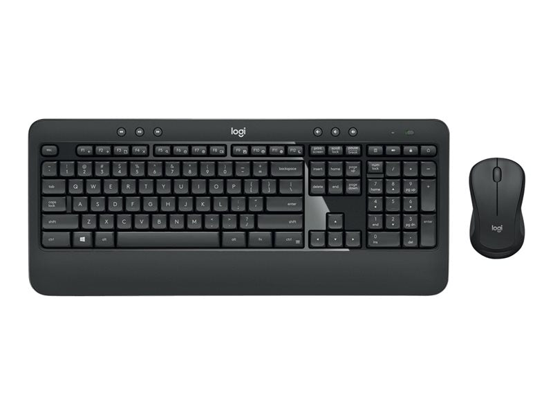 Logitech MK540 Advanced - Keyboard and mouse set - wireless - 2.4 GHz - QWERTY - UK
