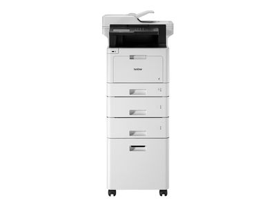 ZUNTBC4FARBLASER Weiß Druckerschrank