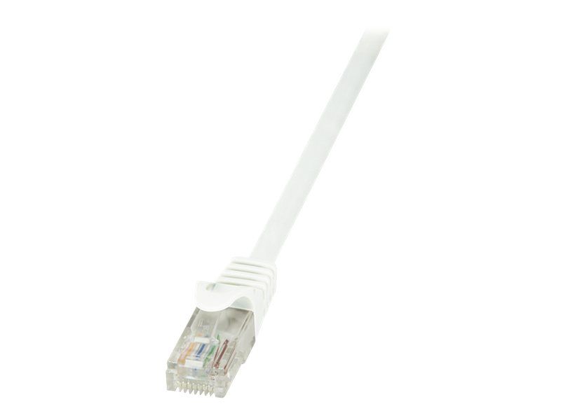 Logilink Patch Cable Cat.6 U/UTP white 3,00m EconLine