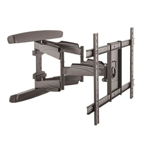 Startech TV Wall Mount supports up to 70 inch VESA Displays, Low Profile Full Motion Universal TV Flat Screen Wall Mount Heavy Duty Adjustable Tilt/Sw