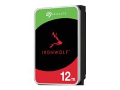 Seagate IronWolf ST6000VN006 - Hard drive - 6 TB - internal - 3.5" - SATA 6Gb/s - buffer: 256 MB - with 3 years Seagate Rescue Data Recovery