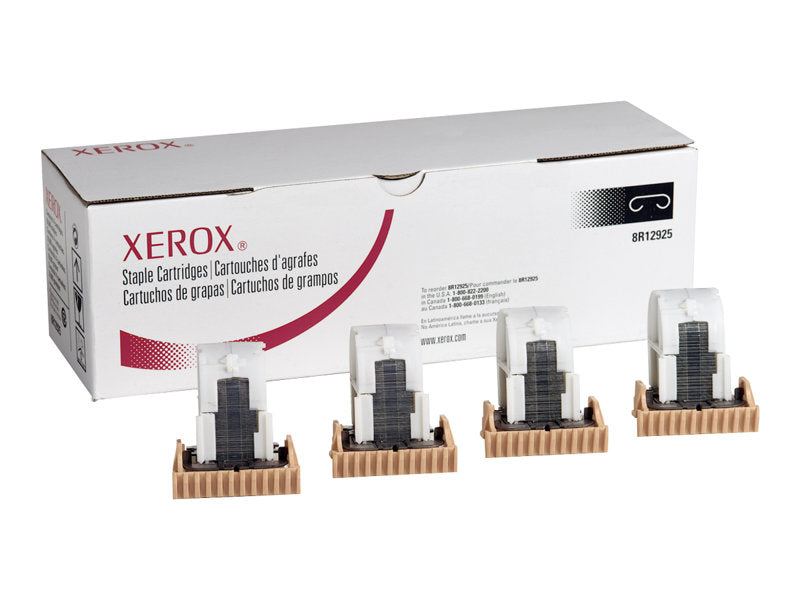 Xerox WorkCentre 7525/7530/7535/7545/7556 - Staple cartridge (pack of 4) - for Xerox 700, AltaLink C8055, Color C60, C70, C75, J75, Phaser 7800, WorkC
