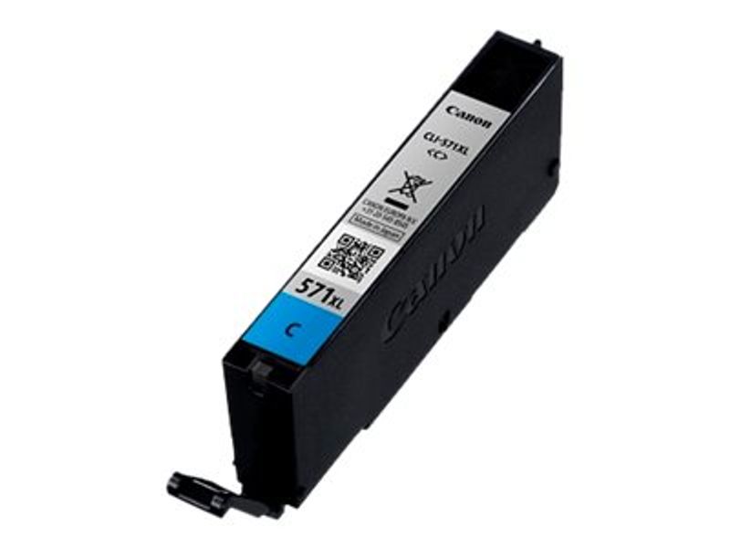 Canon Tinte CLI-571XL 0332C001 Cyan bis zu 375 Farbfotos gemäß ISO/IEC 29102