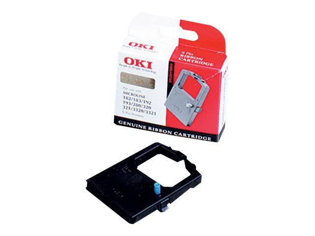 OKI 09002303 Farbband Schwarz für ca. 3.000.000 Zeichen