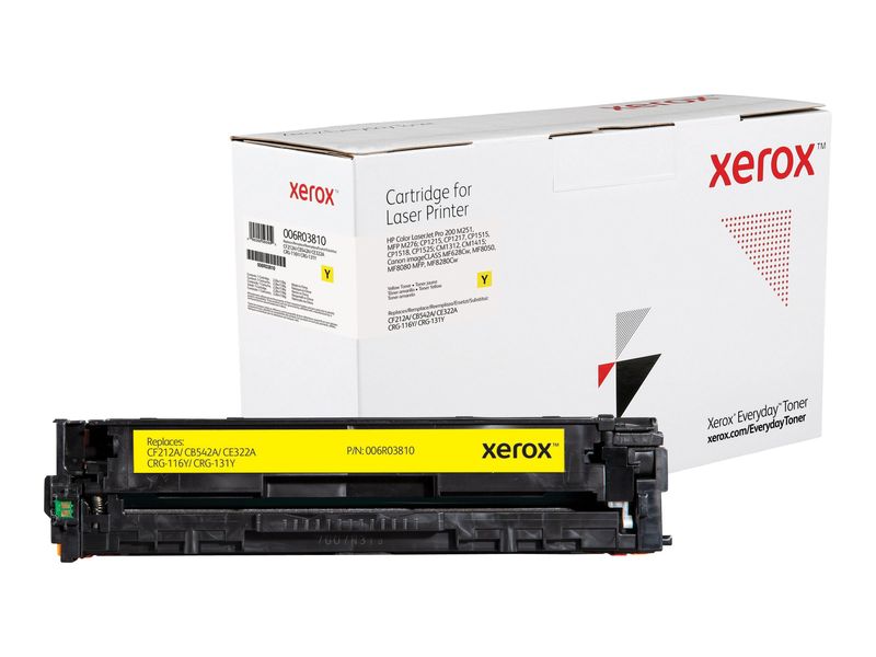 Xerox Everyday Toner 006R03810 Gelb alternativ zu HP Toner 131A / 125A / 128A CF212A / CB542A / CE322A