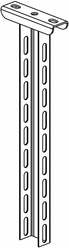 Legrand 348362 Stiel U55 200 7kN 270Nm tauchfeuerverzinkt