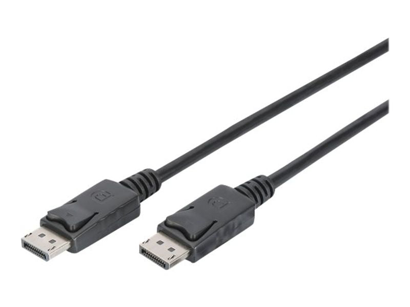 DIGITUS DisplayPort Anschlusskabel 3m 4K schwarz