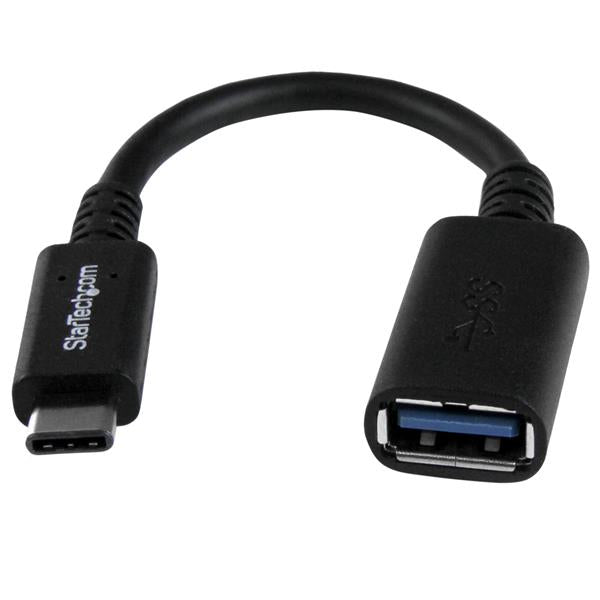 StarTech.com USB-C to USB Adapter 6in USB-IF Certified USB-C to USB-A USB 3.1 Ge