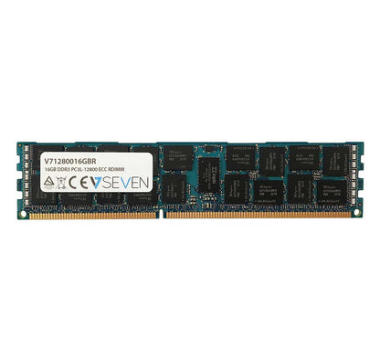 V7 RAM Module - 16 GB - DDR3 SDRAM - 1600 MHz DDR3-1600/PC3-12800 - ECC - Unbuffered - CL11 - 240-pin - DIMM