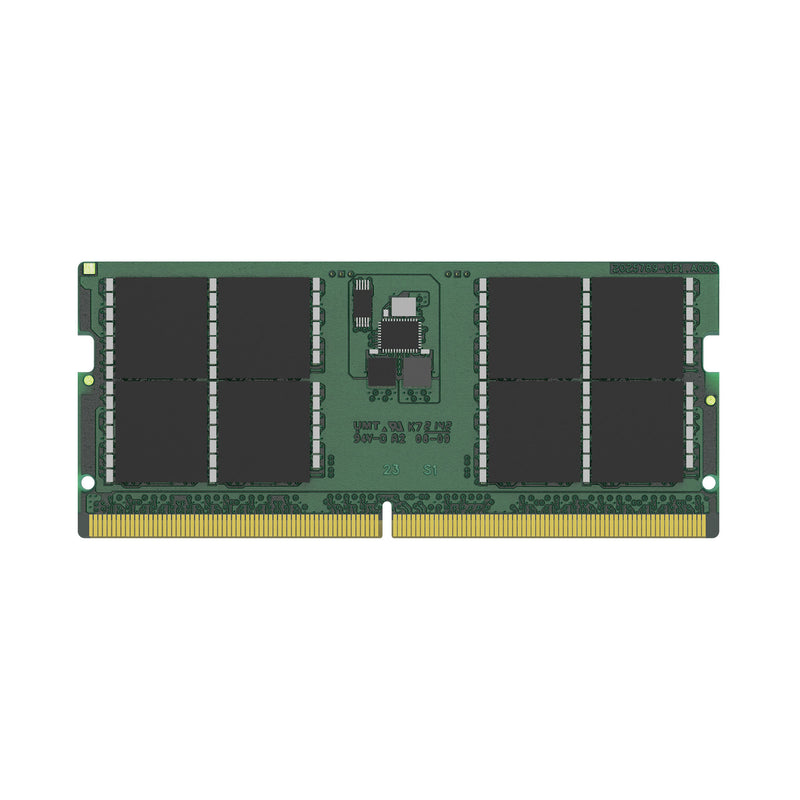 Kingston - DDR5 - module - 32 GB - SO-DIMM 262-pin - 5600 MT/s / PC5-44800 - CL46 - 1.1 V - unbuffered - non-ECC - Product in constraint, limited quan