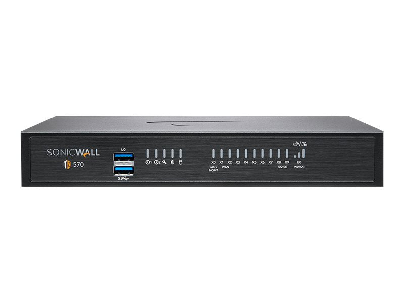 SonicWall TZ570 - High Availability - security appliance - 1GbE, 5GbE - desktop